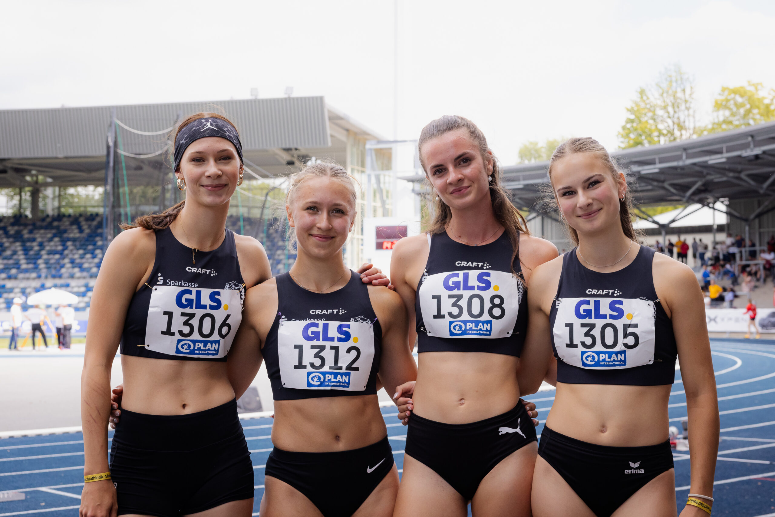 26-07-03_DM U18+U23_Staffelgold über 4 x 100 m für L. Mühlenbrink, T. Sonnekalb, M. Richter und L. Möckel_Foto F. Fleischmann